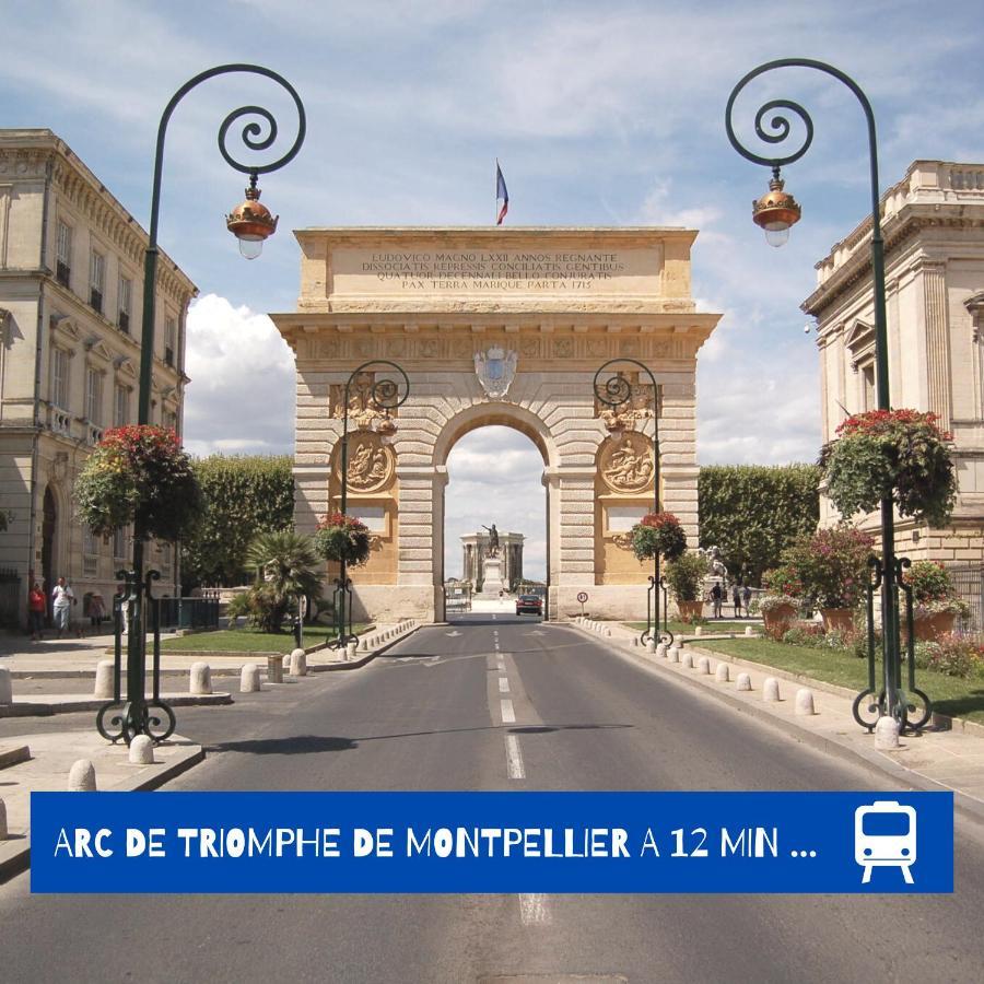 Uncourtsejour - Montpellier Gare - Parking Apartment Bagian luar foto