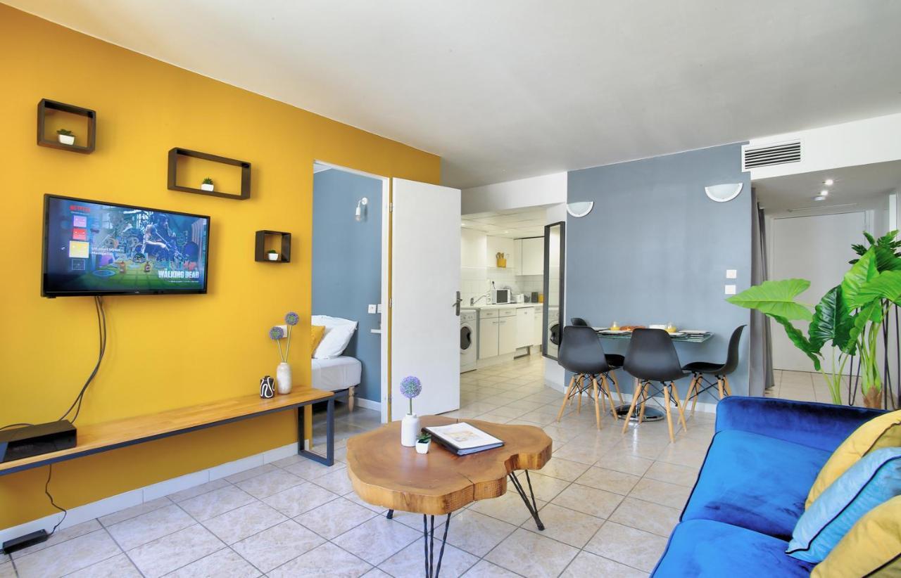 Uncourtsejour - Montpellier Gare - Parking Apartment Bagian luar foto