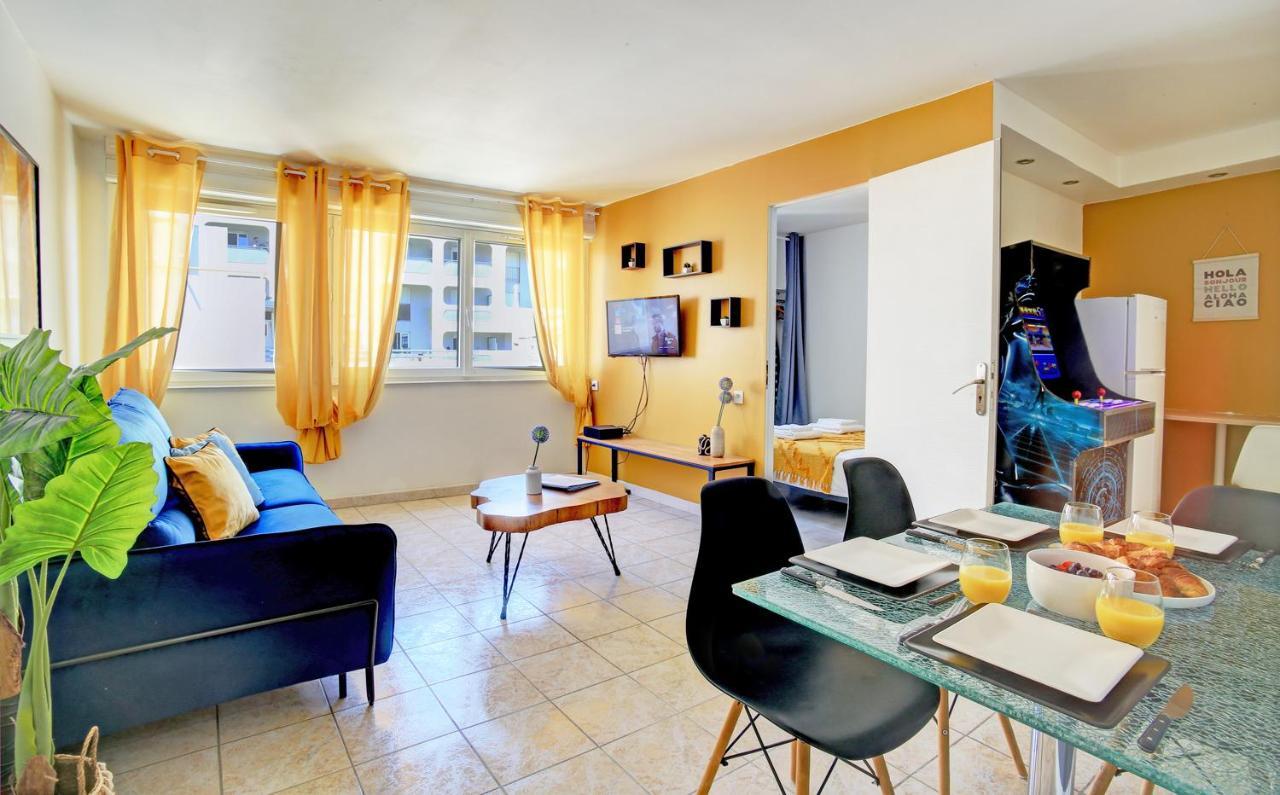 Uncourtsejour - Montpellier Gare - Parking Apartment Bagian luar foto