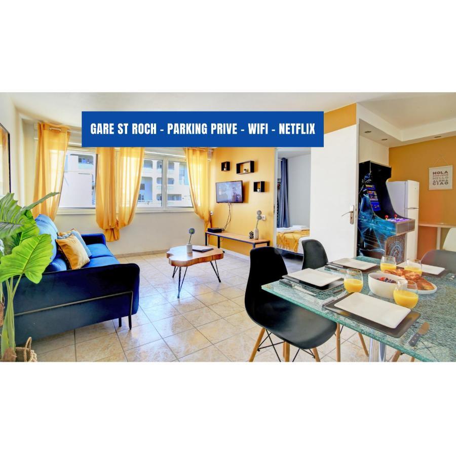 Uncourtsejour - Montpellier Gare - Parking Apartment Bagian luar foto